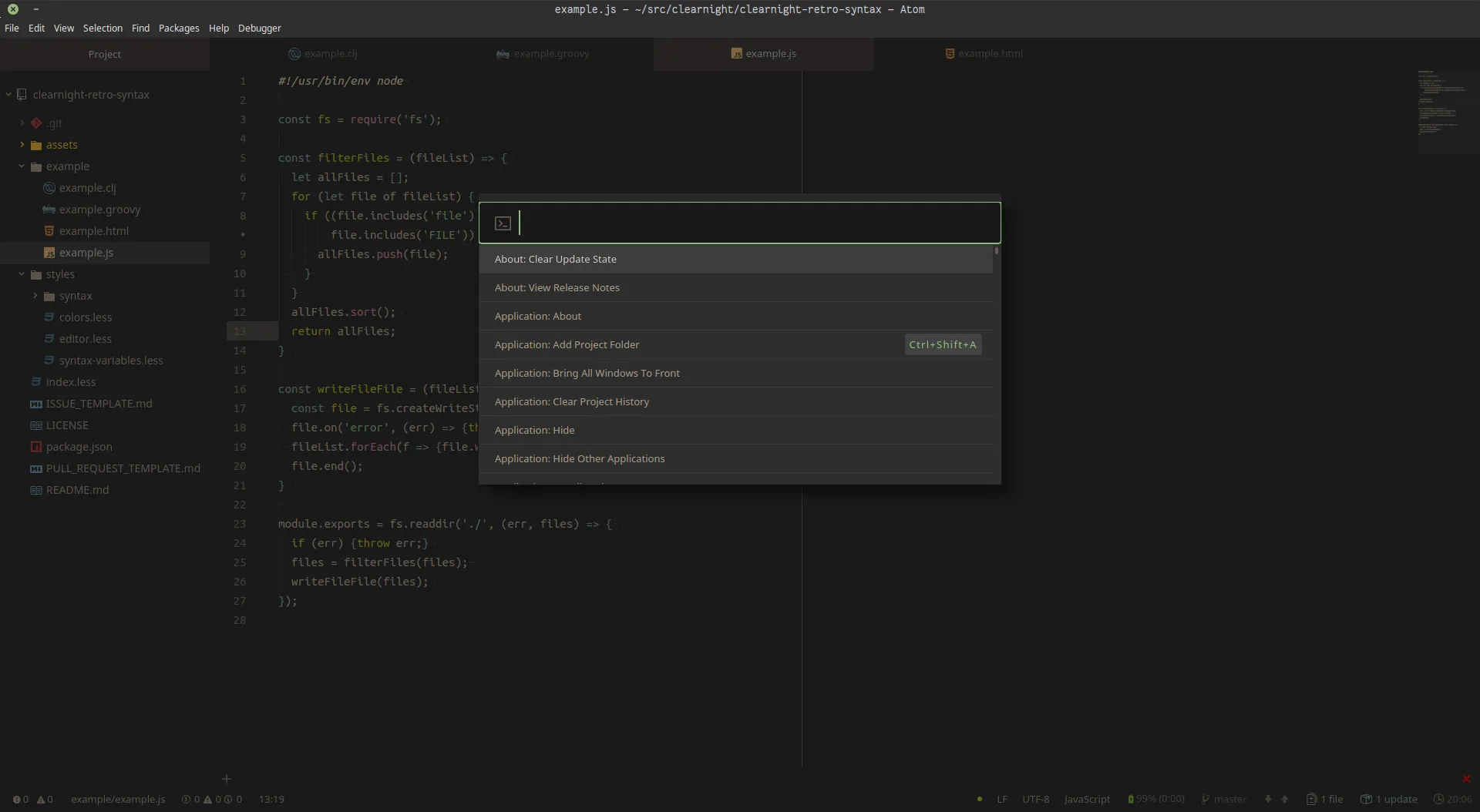 Modal overly preview